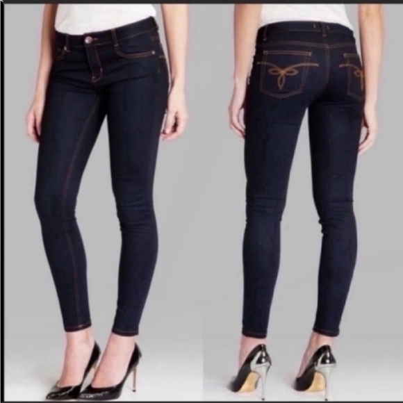 Ted Baker Skinny Kassy Jeans Dark Jeans Stretch 
Size 26 x 29 - Picture 1 of 11